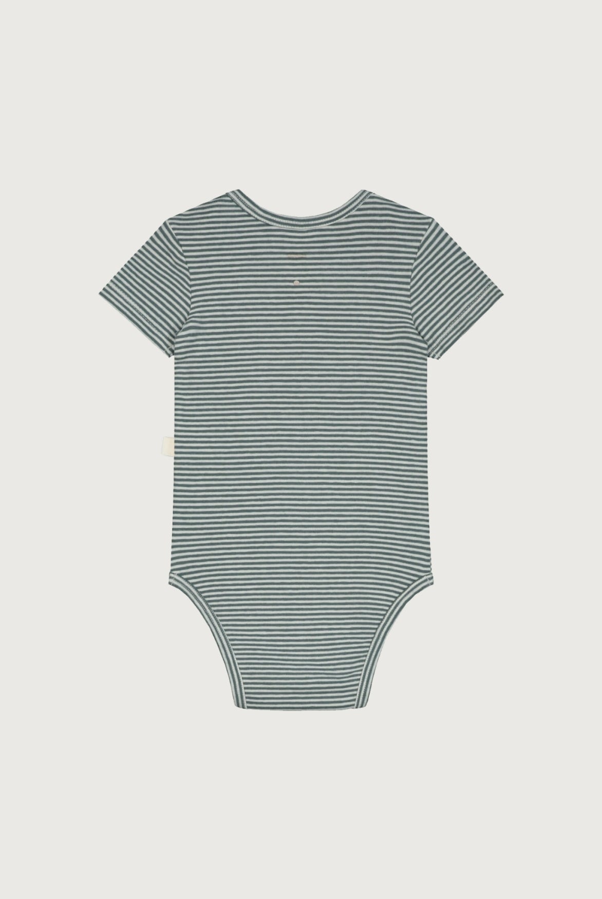 Baby Onesie | Blue Gray - Cream