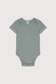 Baby Onesie | Blue Gray - Cream