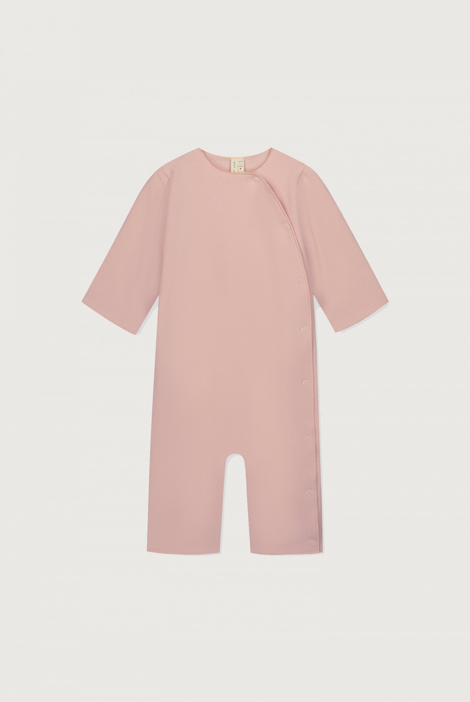 Baby Suit with Snaps | Faded Pink