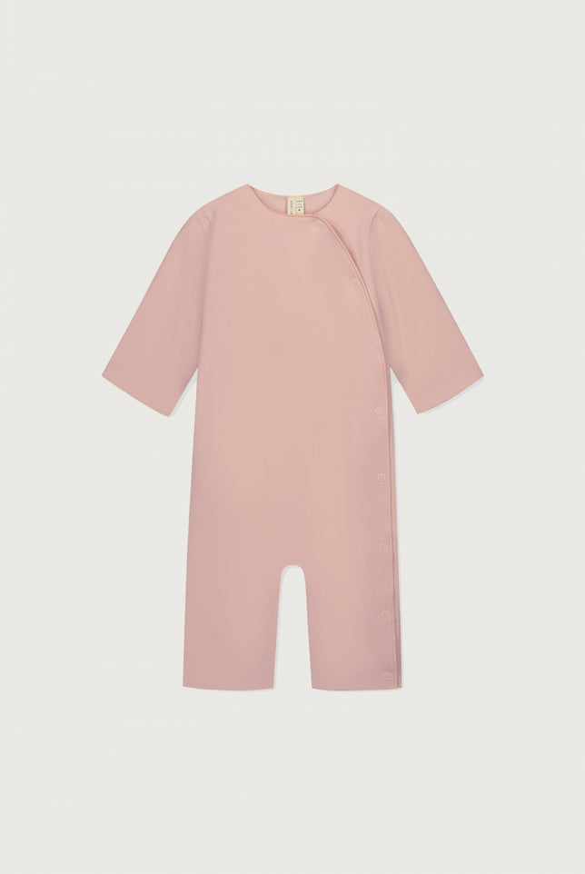 Baby Suit with Snaps | Faded Pink