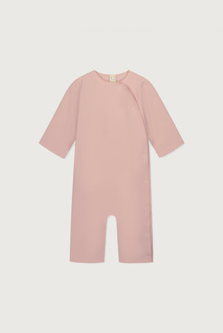 Baby Suit with Snaps | Faded Pink