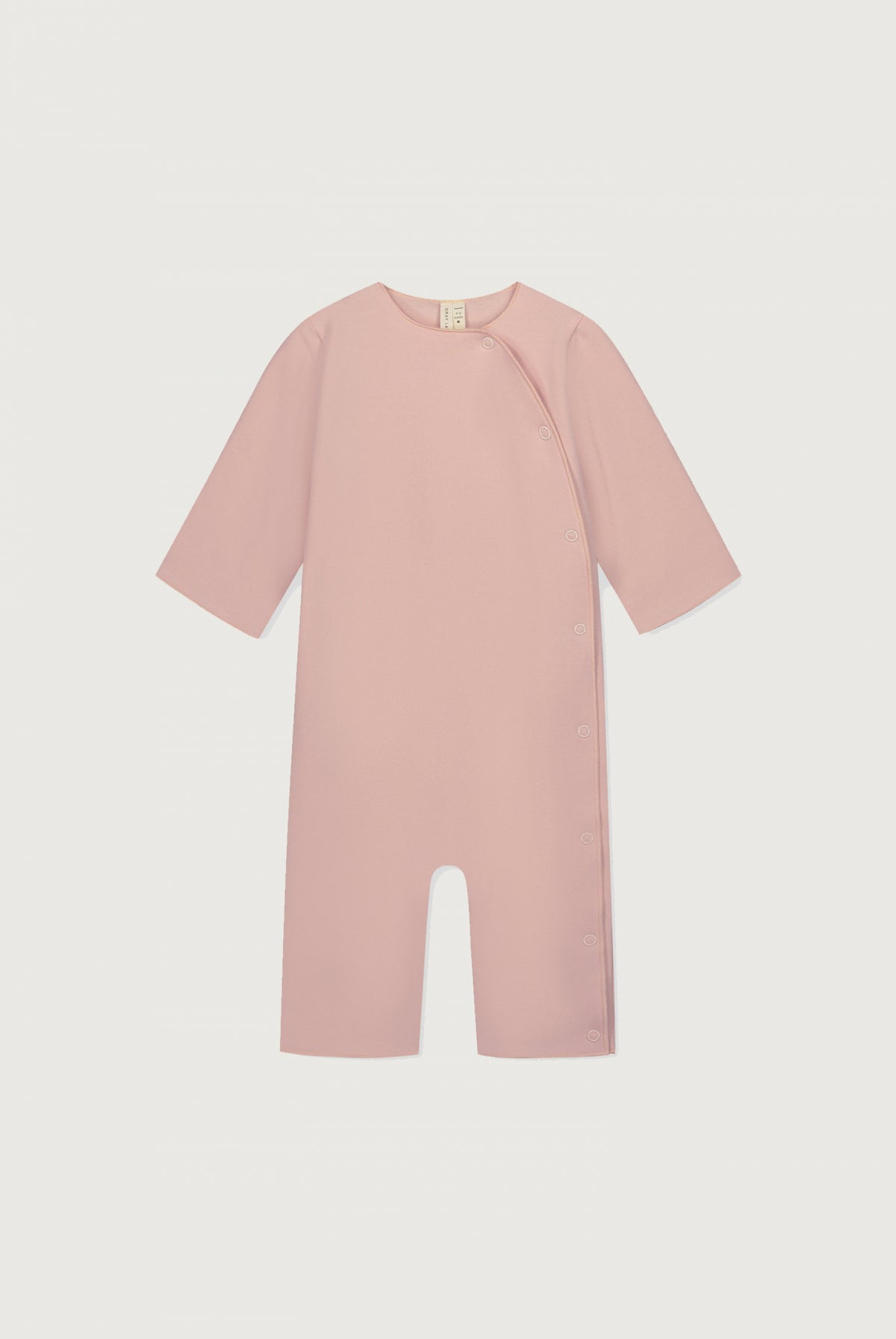 Baby Suit with Snaps | Faded Pink