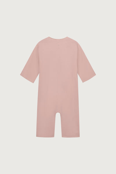 Baby Suit with Snaps | Faded Pink