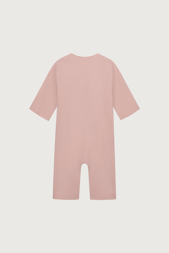 Baby Suit with Snaps | Faded Pink