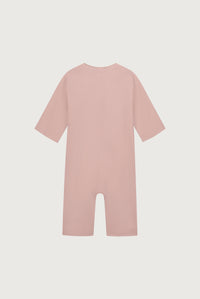 Baby Suit with Snaps | Faded Pink