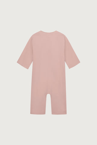 Baby Anzug mit Druckknöpfen | Faded Pink