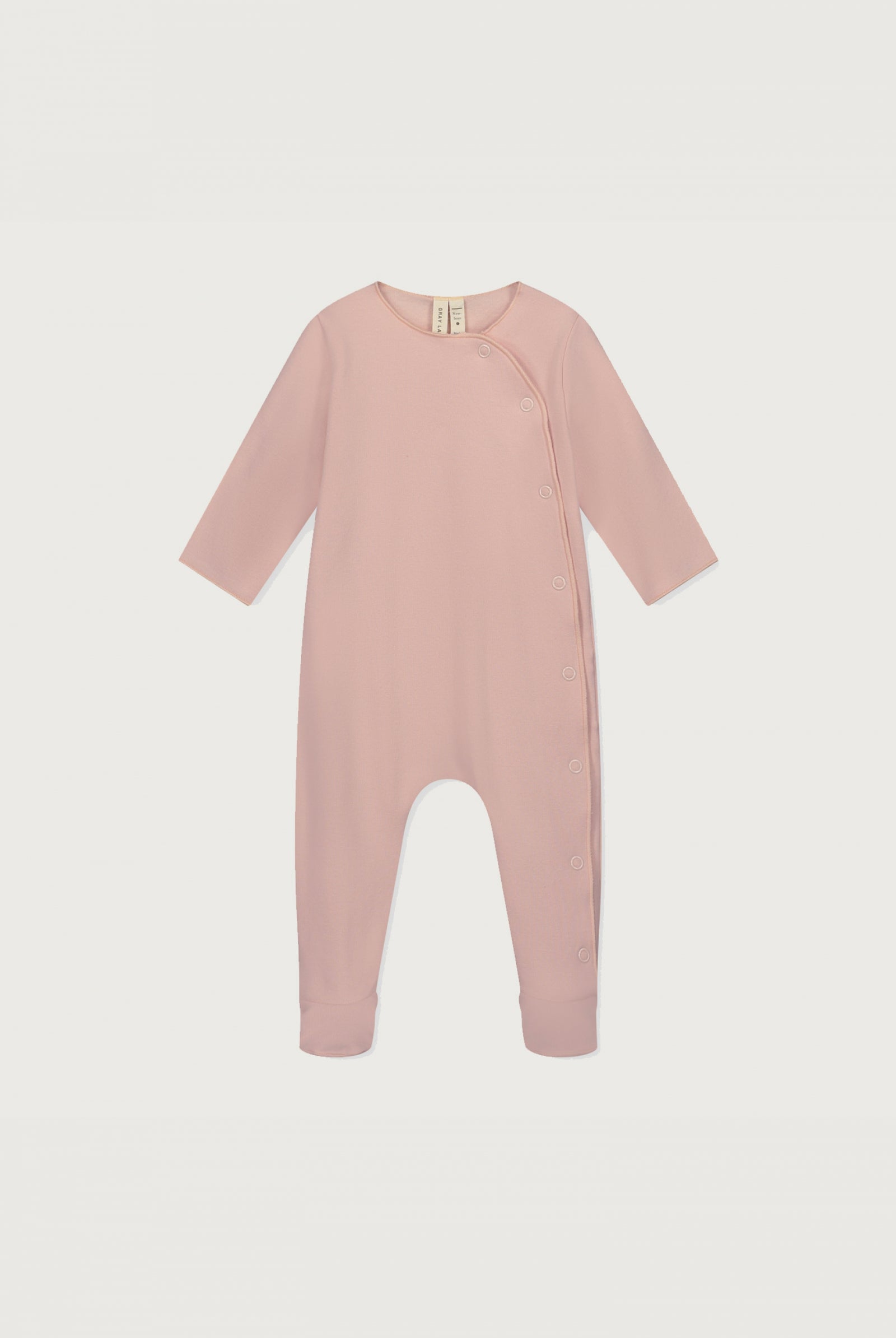 Newborn Suit with Snaps | Faded Pink