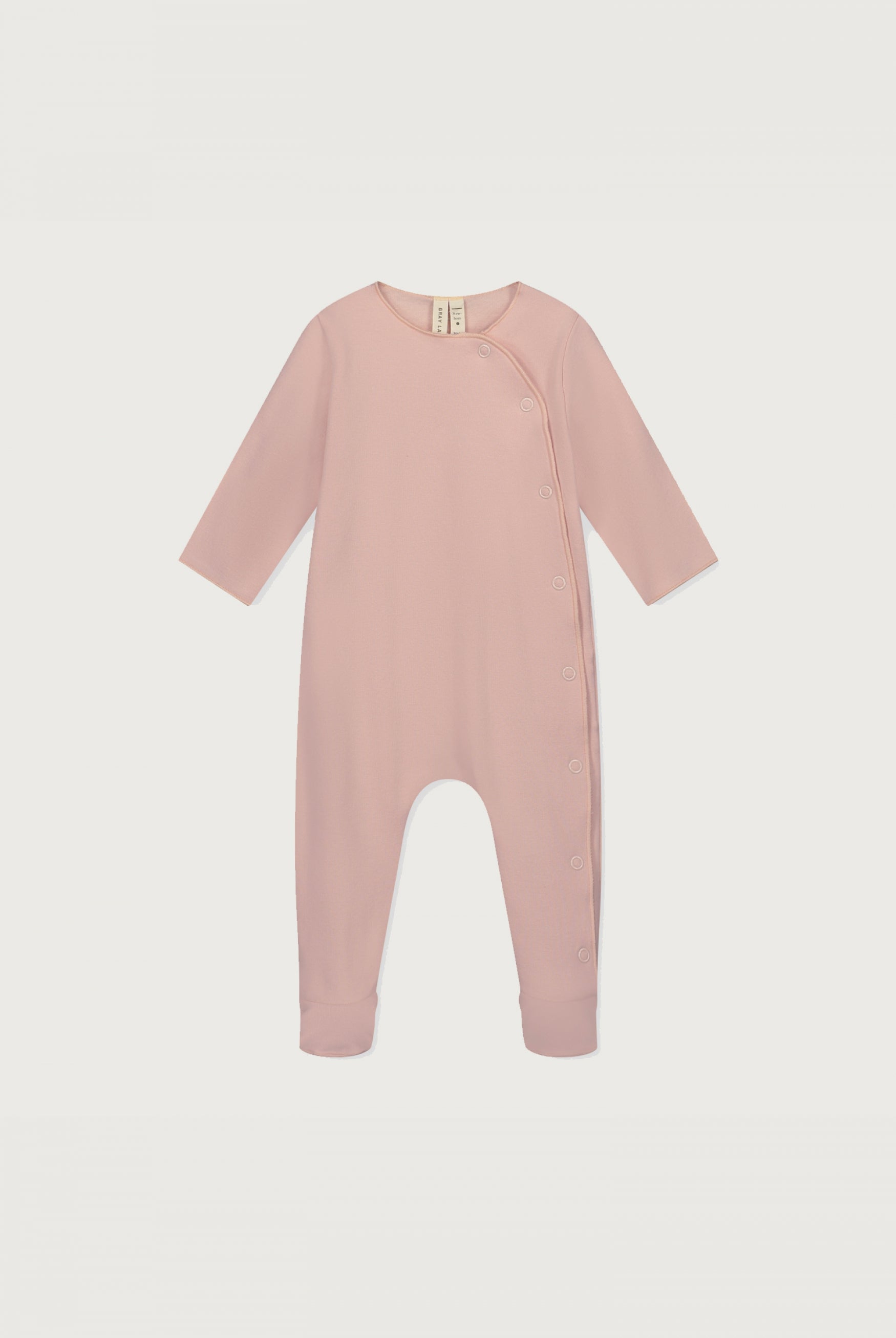 Newborn Suit with Snaps | Faded Pink