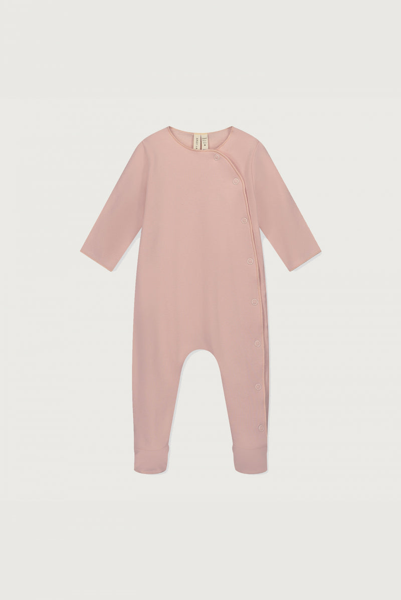 Newborn Suit with Snaps | Faded Pink