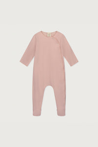 Neugeborener Anzug mit Druckknöpfen | Faded Pink