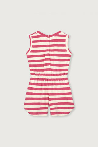 POP Terry Sleeveless Suit | Cherry - Cream