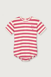 POP Baby Terry Suit | Cherry - Cream
