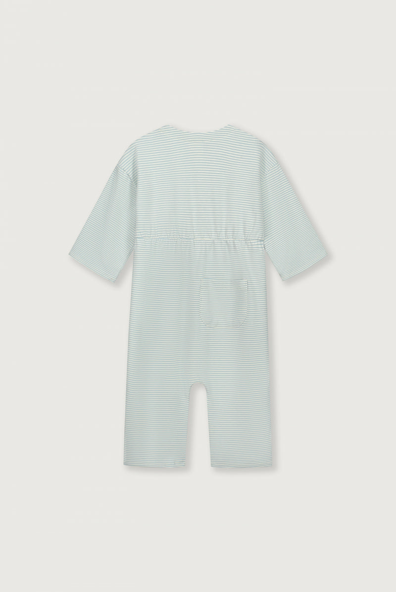 Baby Anzug mit Rückendetail | Sky - Cream