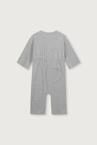 Baby Anzug mit Rückendetail | Grey Melange