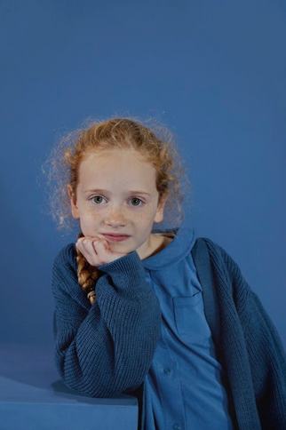 Boxy Collar Blouse | Blue Moon