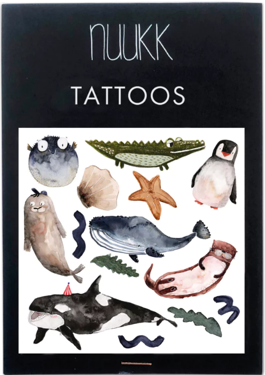 NUUKK | Organic Tattoos | Sea Animals