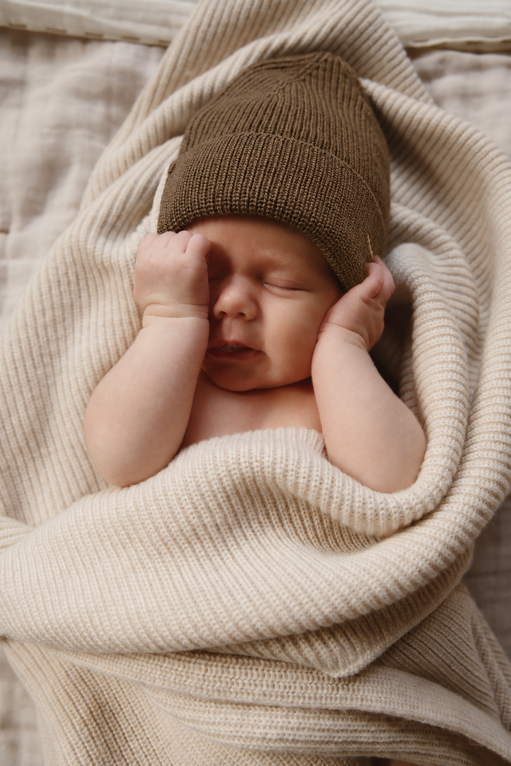 Baby Strickmütze | Woody
