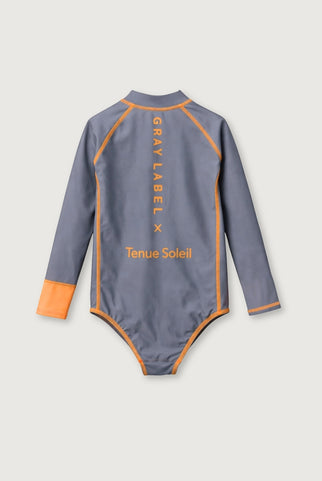 Swimsuit – Gray Label x Tenue Soleil | Stone Gray - Melon