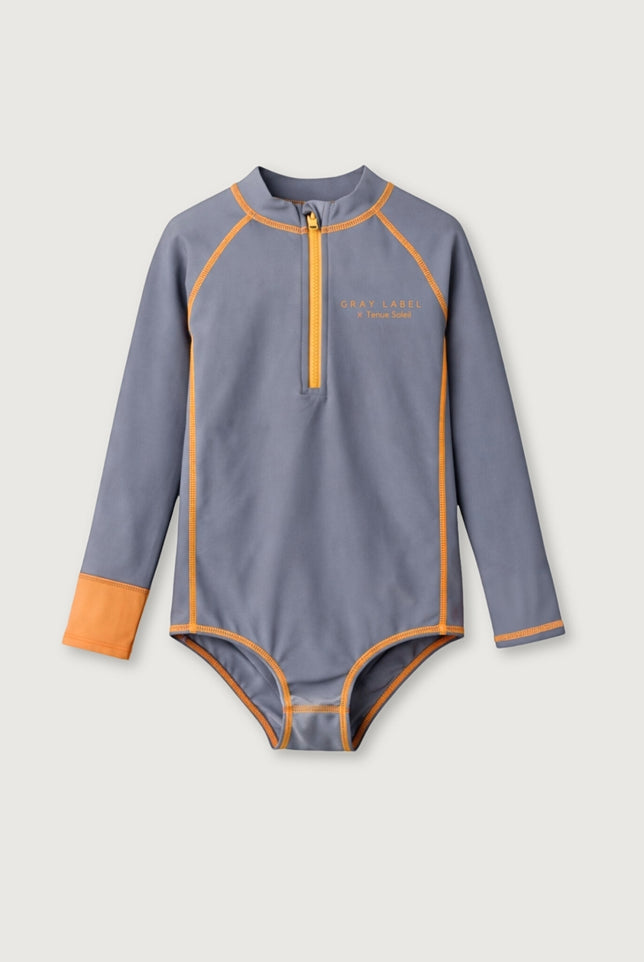 Swimsuit – Gray Label x Tenue Soleil | Stone Gray - Melon