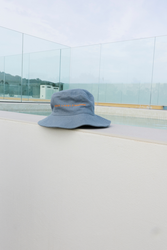 Bucket Hat - GL x TS Logo | Stone Gray