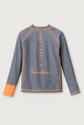 Swim Set – Gray Label x Tenue Soleil | Stone Gray - Melon