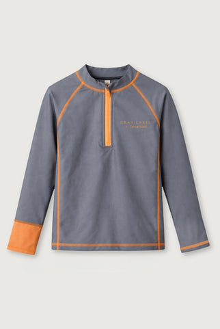 Swim Set – Gray Label x Tenue Soleil | Stone Gray - Melon