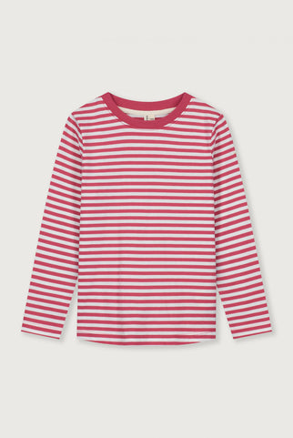 L/S T-Shirt | Cherry - Off White