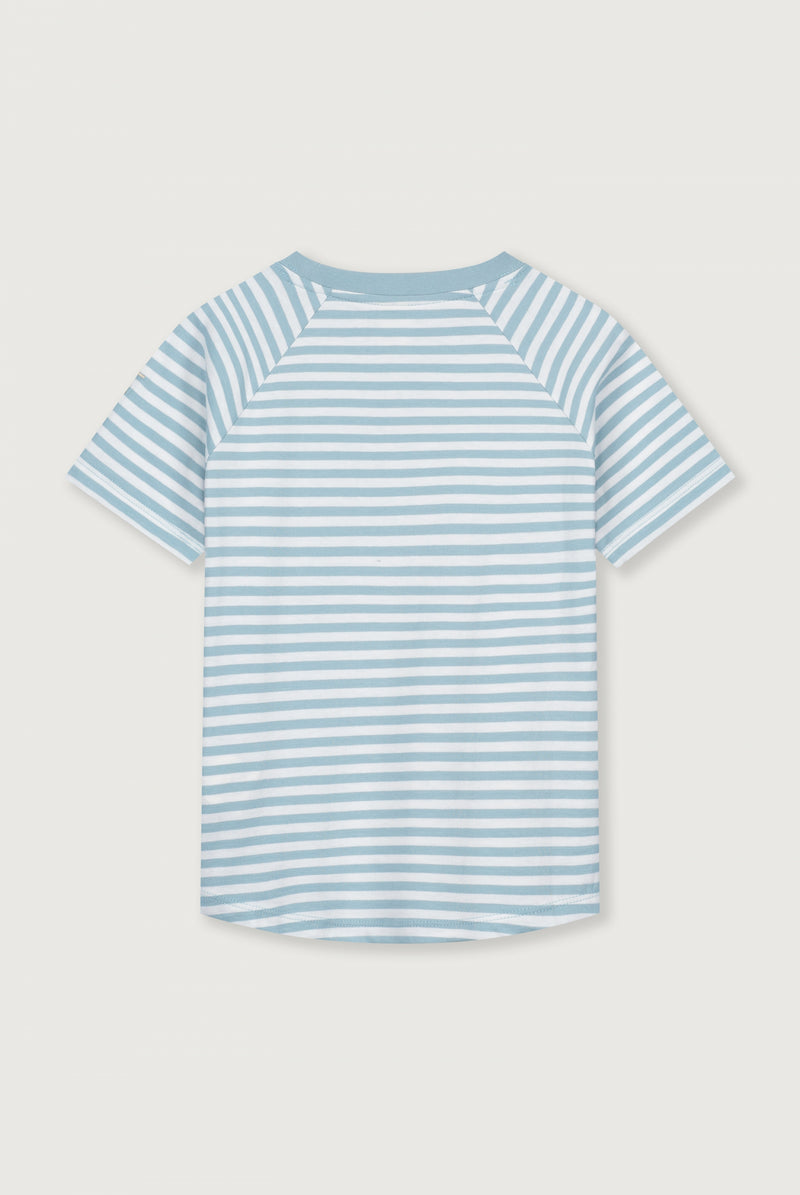 Crewneck Tee | Sky - Off White