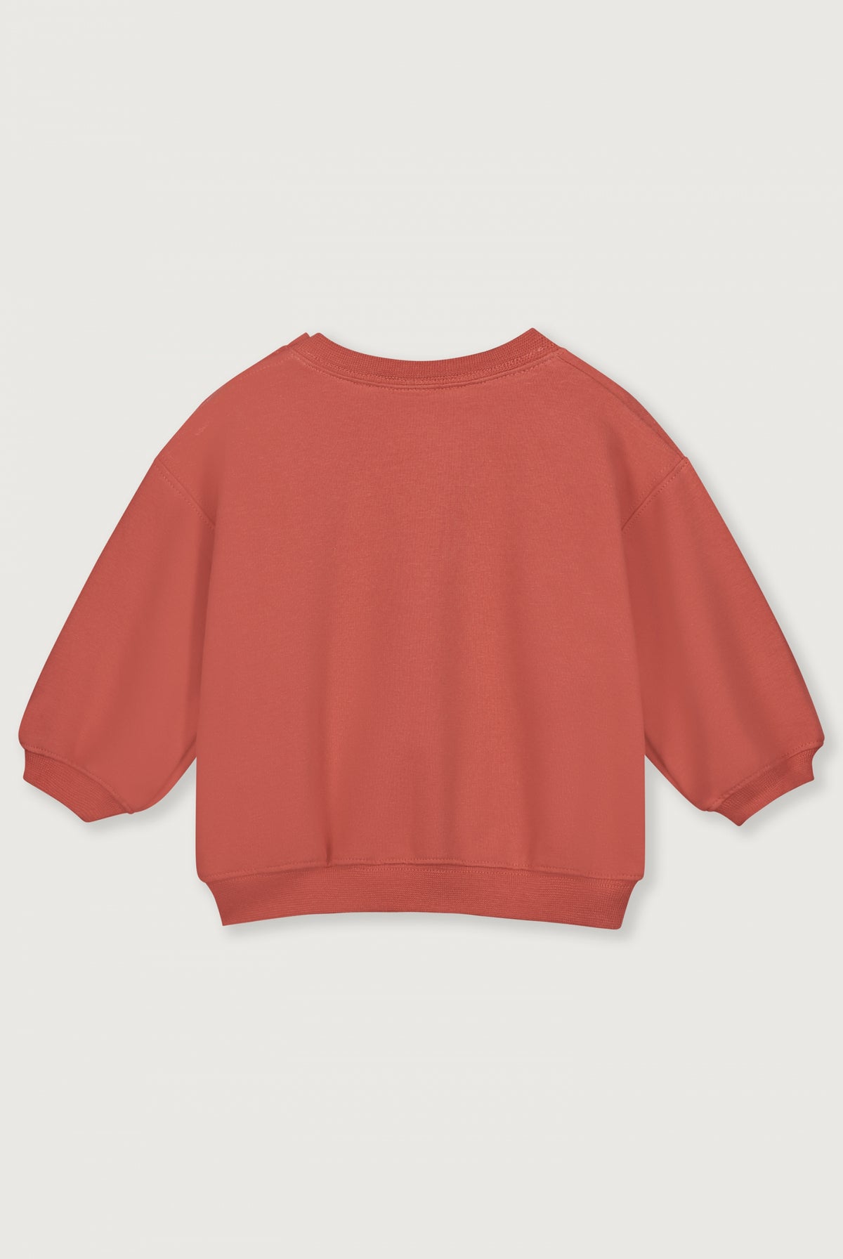 Baby Drop-Shoulder-Pulli | Poppy Red