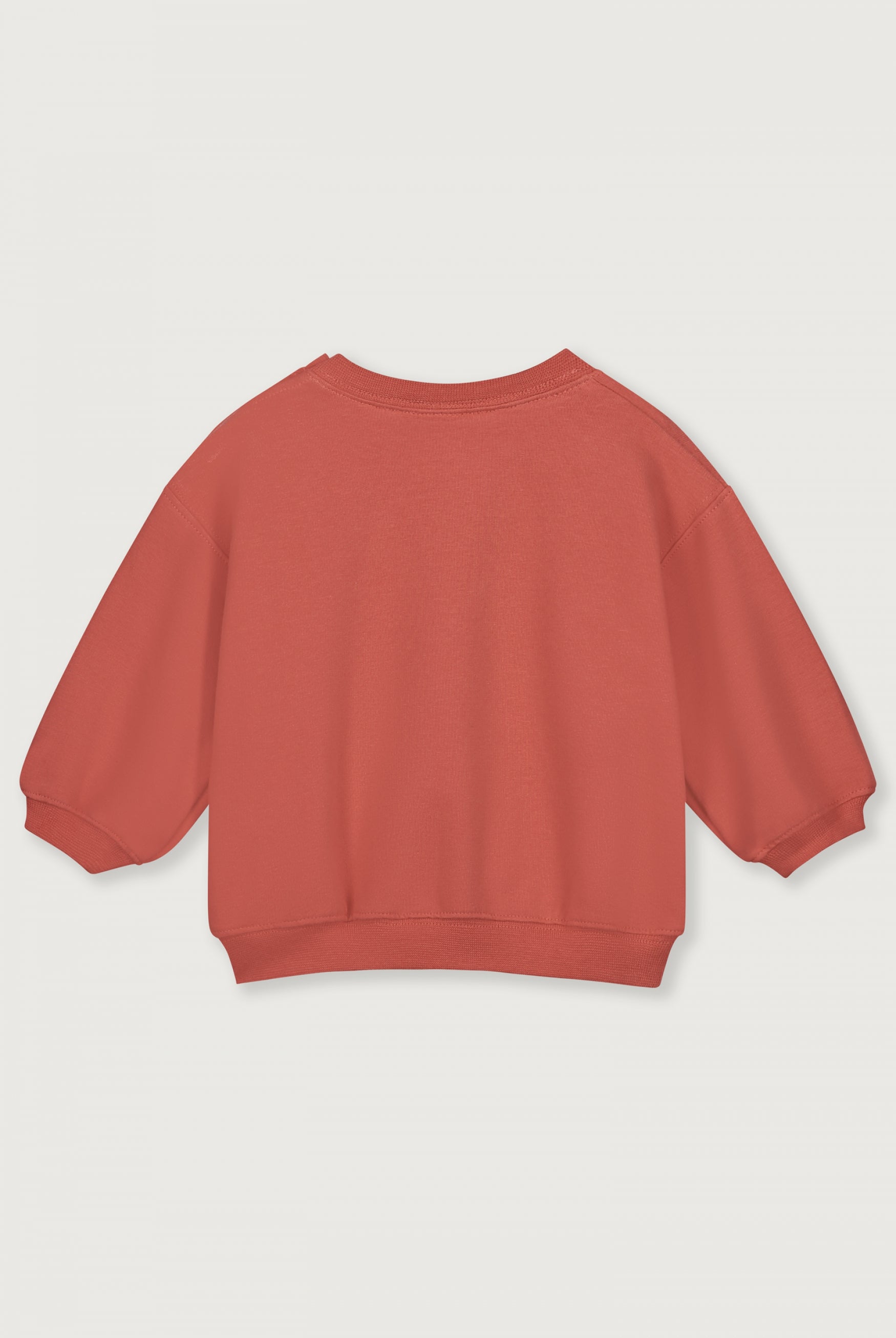 Baby Drop-Shoulder-Pulli | Poppy Red