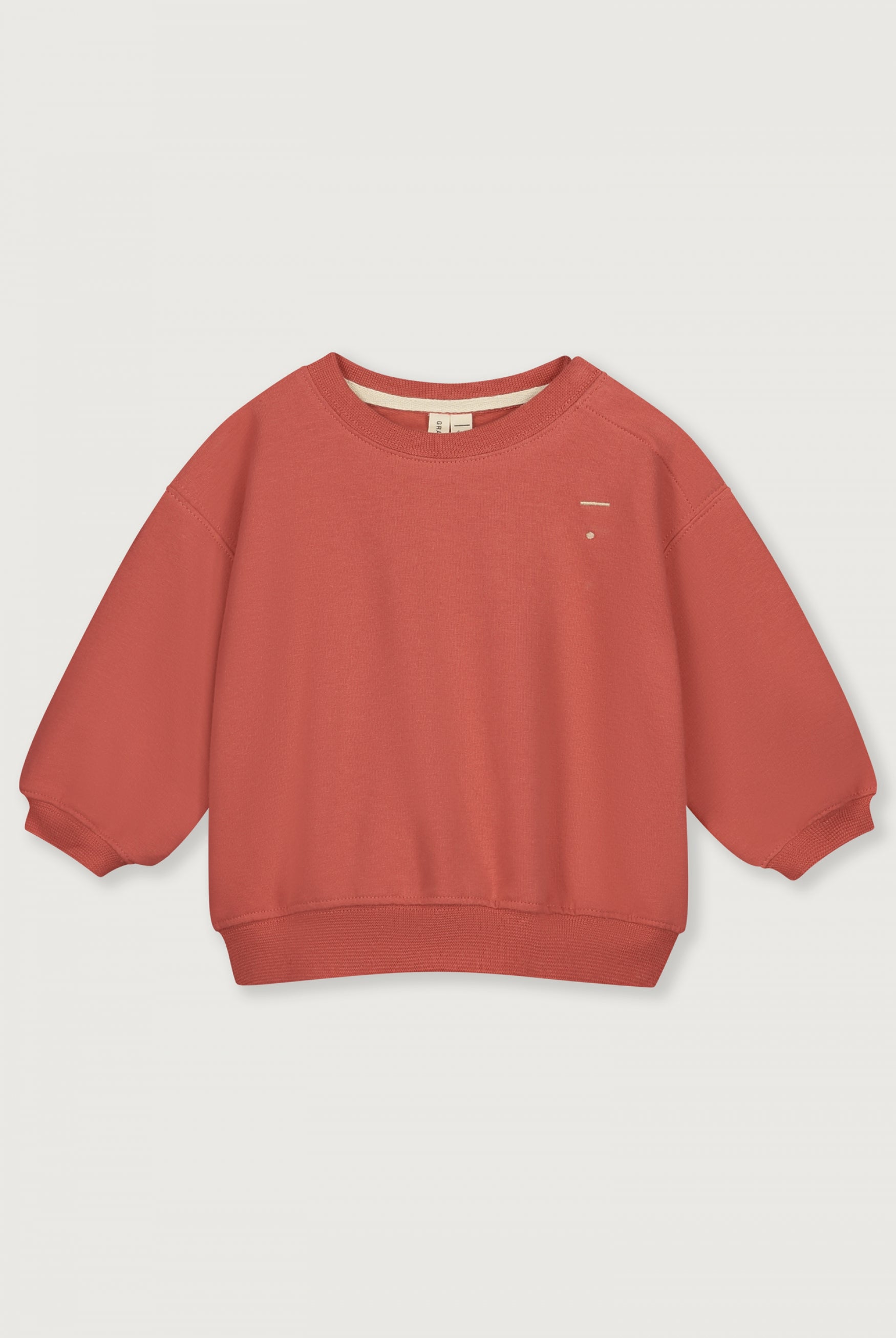 Baby Oversized Trui | Poppy Red