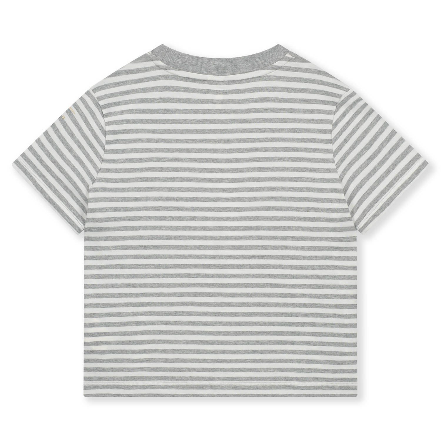 Übergroßes T-Shirt | Grey Melange - Off White