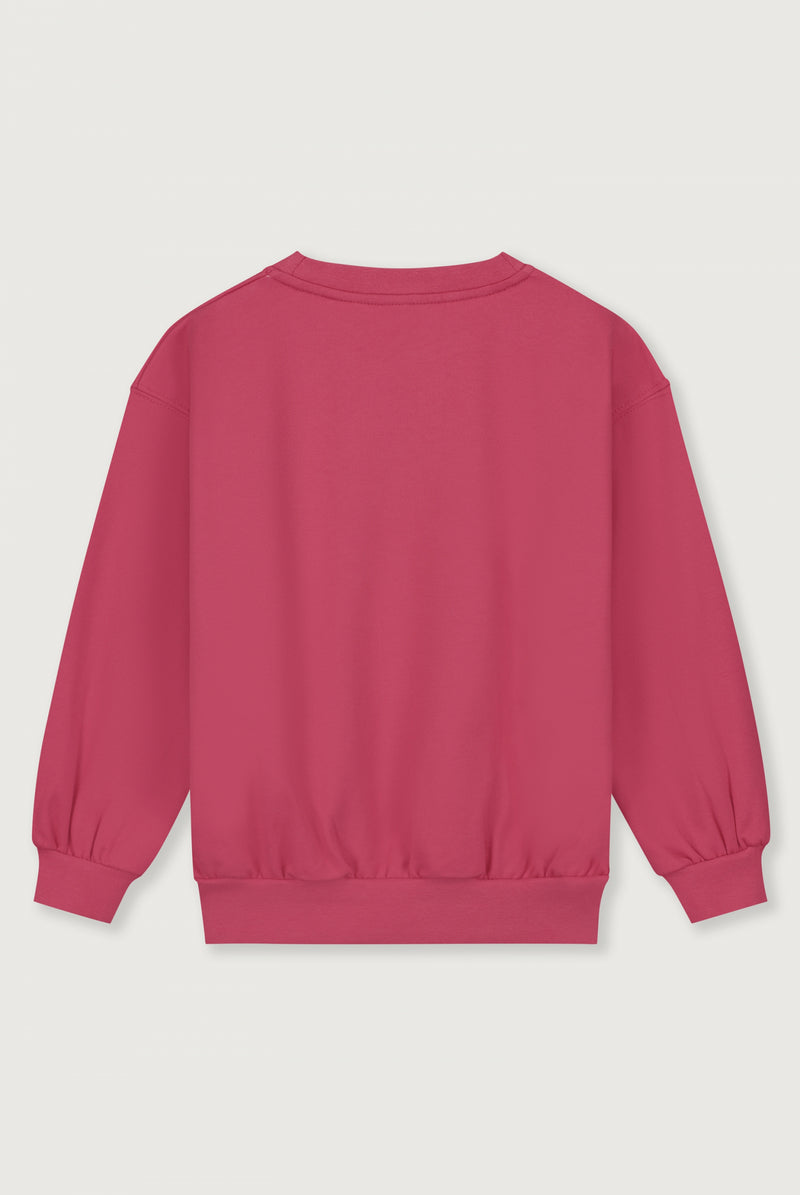 Dropped Shoulder Sweater | Cherry