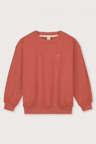 Dropped Shoulder Sweater | Poppy Red