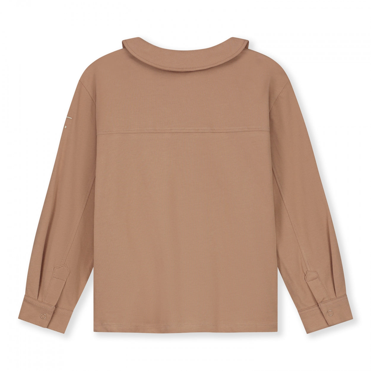 Boxy Collar Blouse | Biscuit