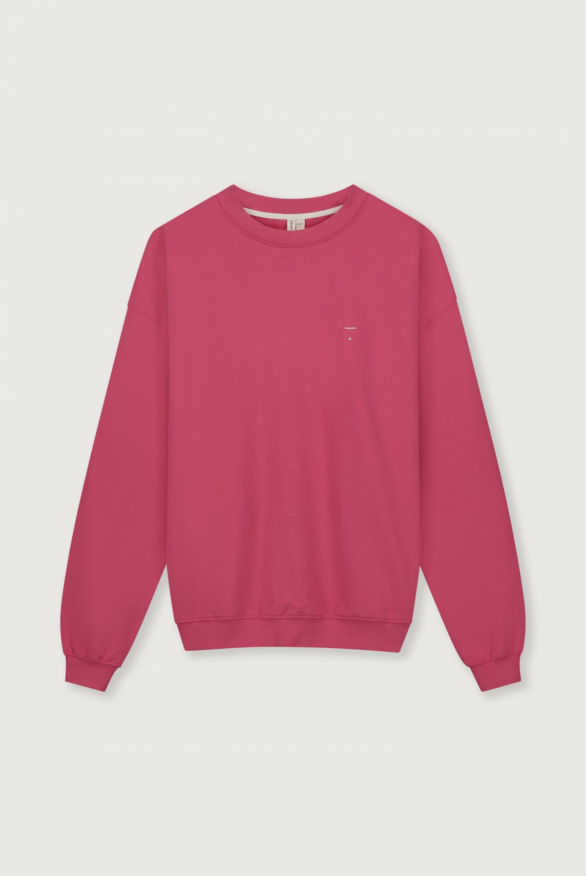 Adult Dropped Shoulder Sweater | Cherry