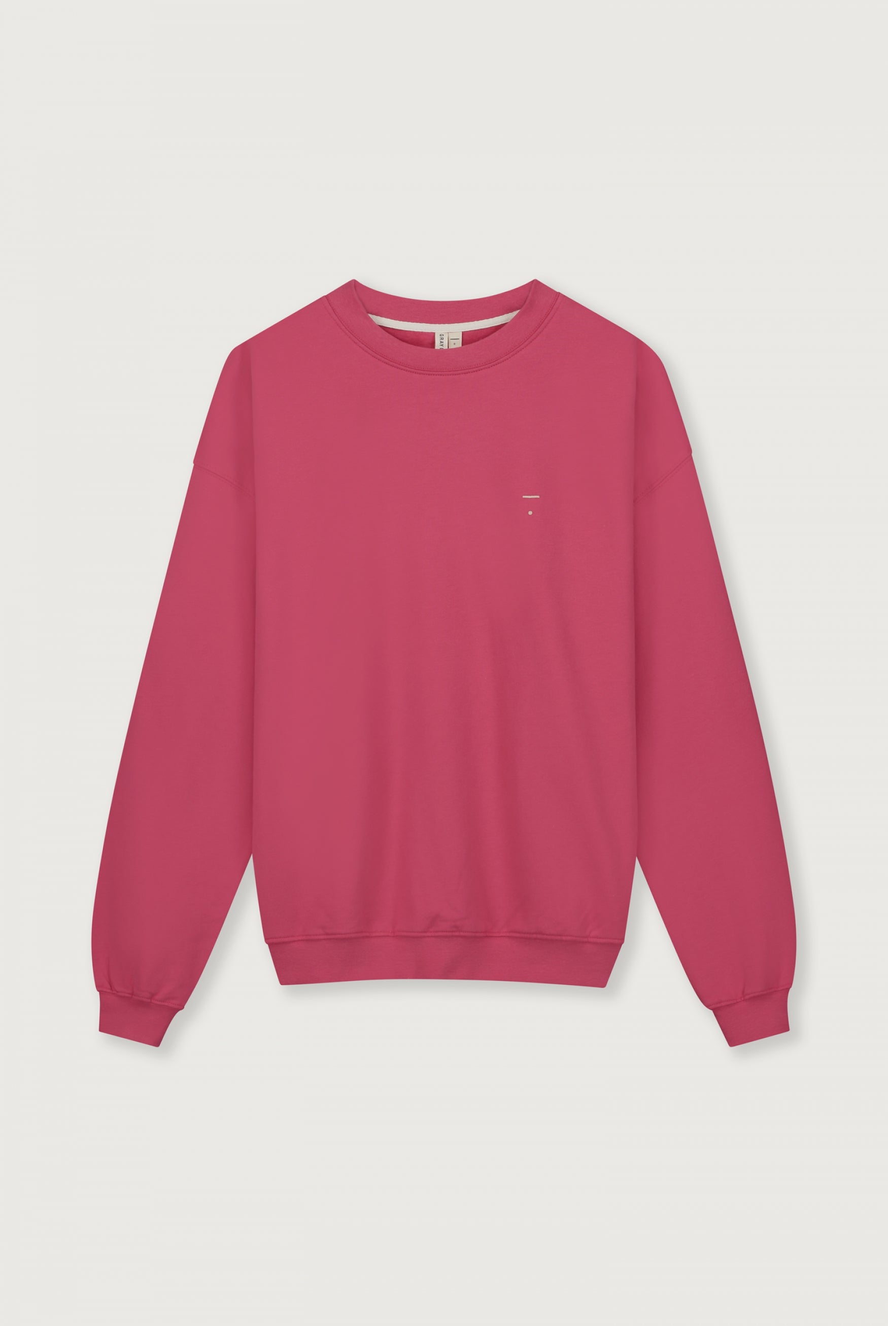 Adult Dropped Shoulder Sweater | Cherry