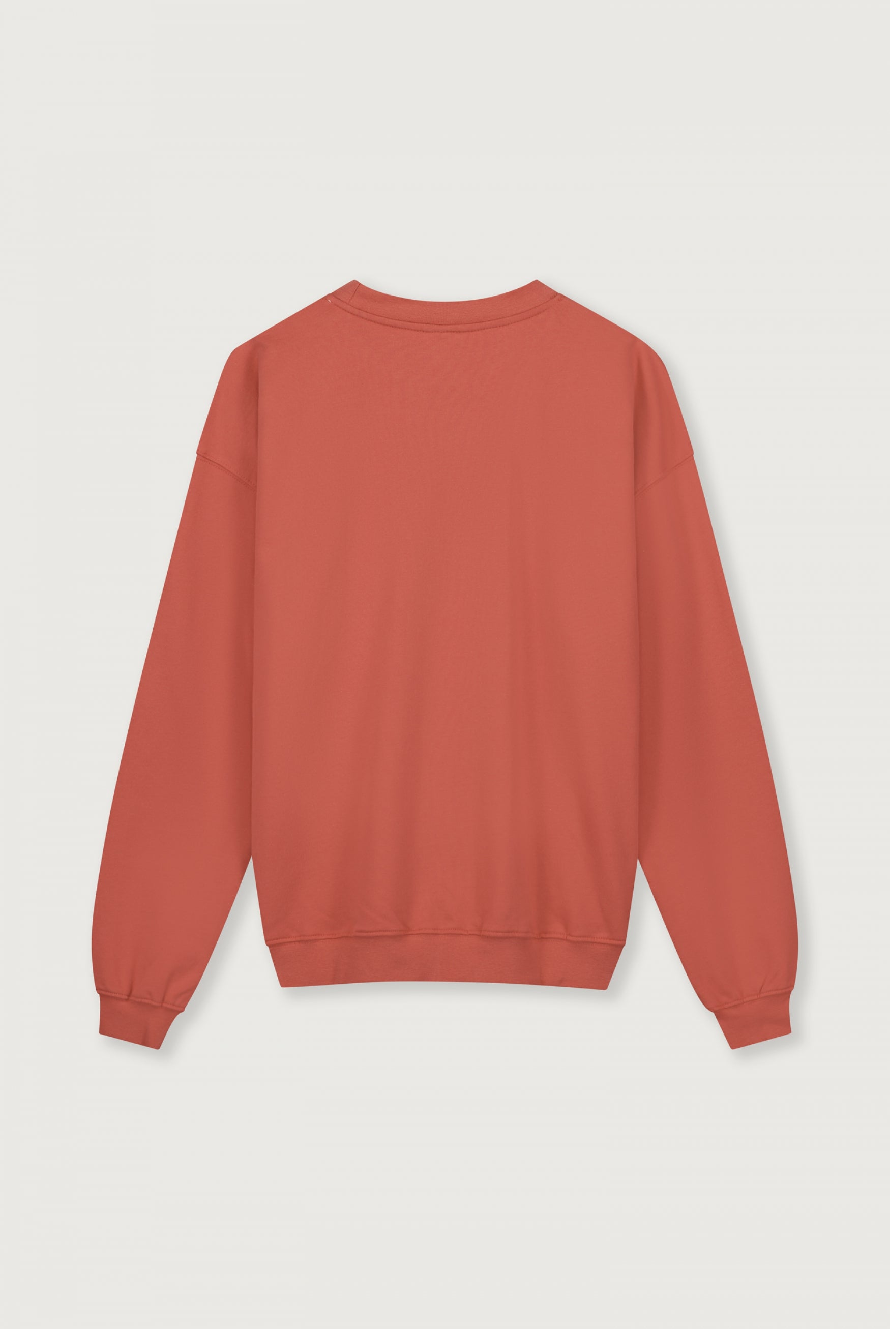 Dropped-Shoulder-Pullover Erwachsene | Poppy Red