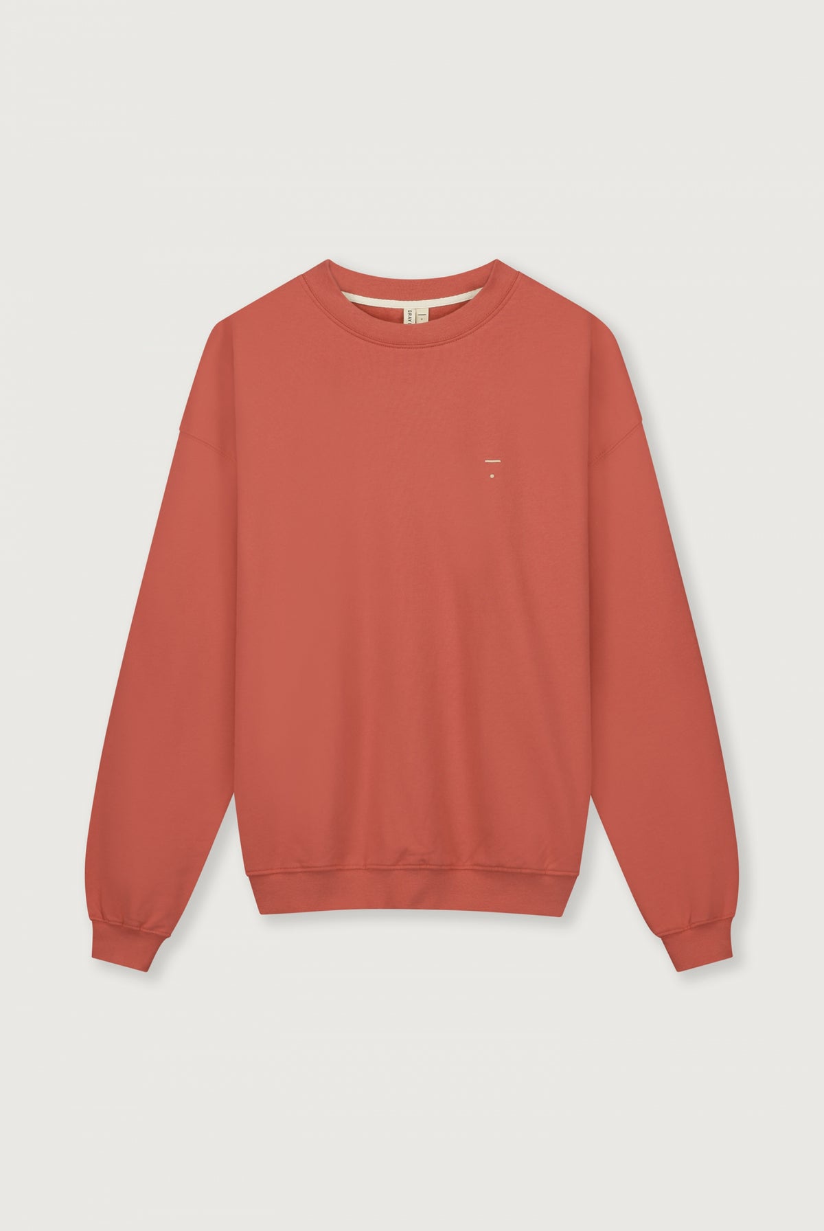 Dropped-Shoulder-Pullover Erwachsene | Poppy Red