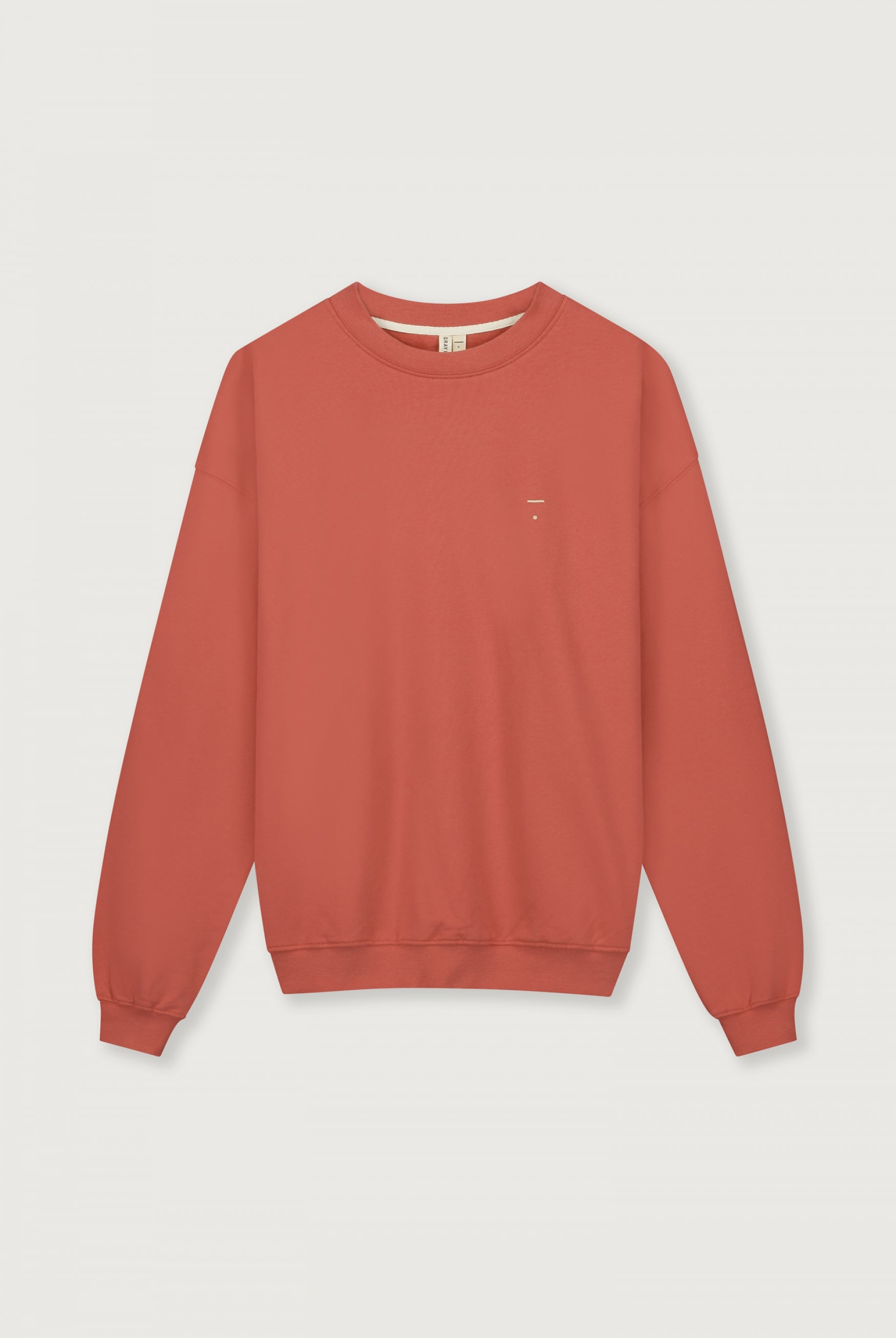 Dropped-Shoulder-Pullover Erwachsene | Poppy Red