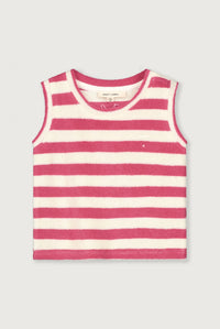 POP Baby Terry Tank Top | Cherry - Cream