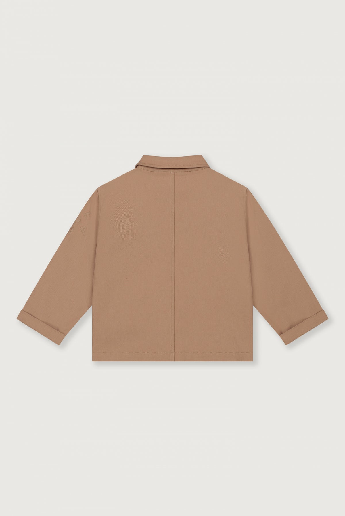 POP Twill Overshirt | Biscuit