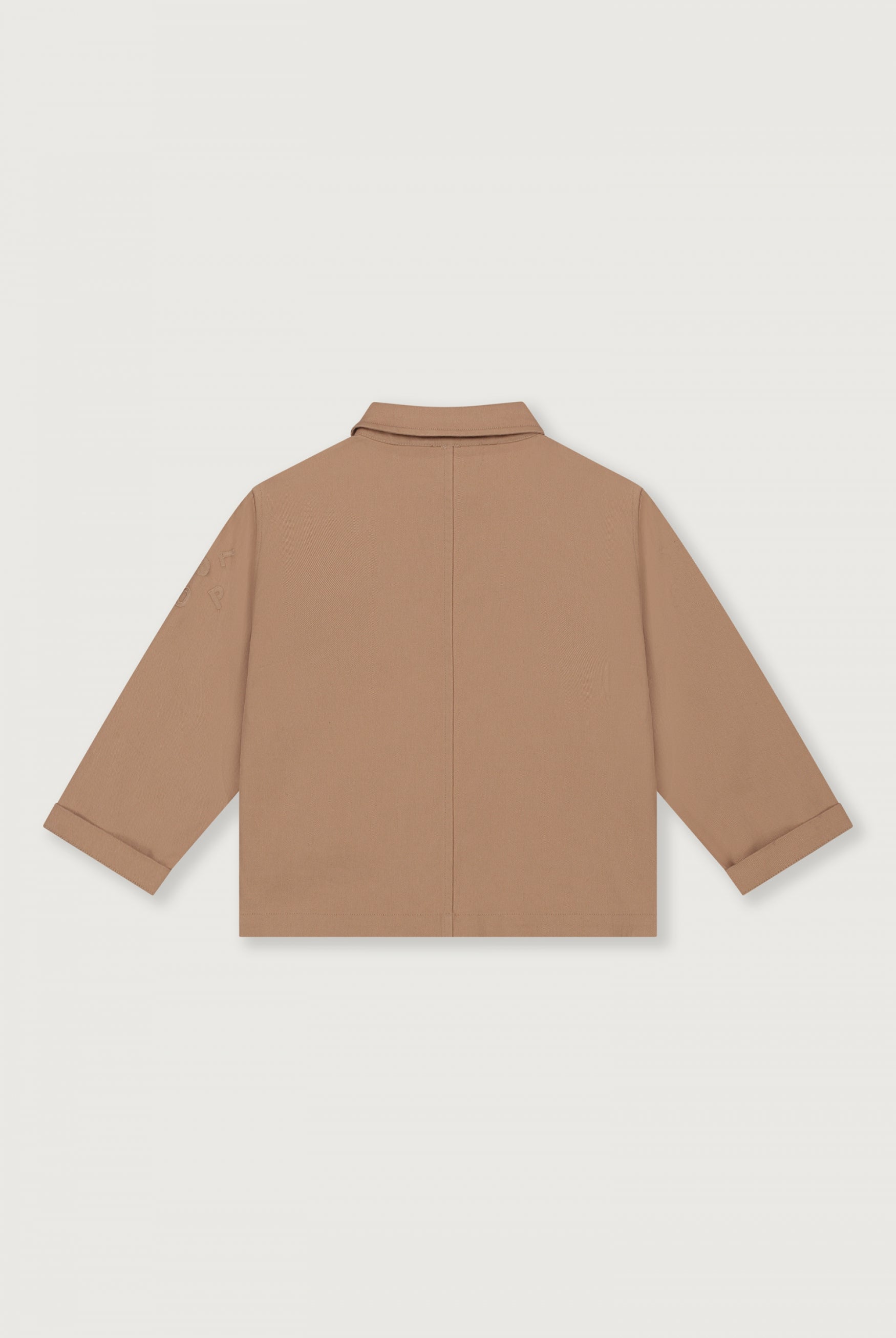 POP Twill Overshirt | Biscuit