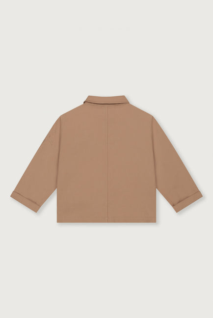 POP Twill Overshirt | Biscuit