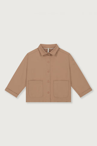 POP Twill Overshirt GOTS | Biscuit