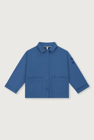 POP Twill Overshirt GOTS | Blue Moon