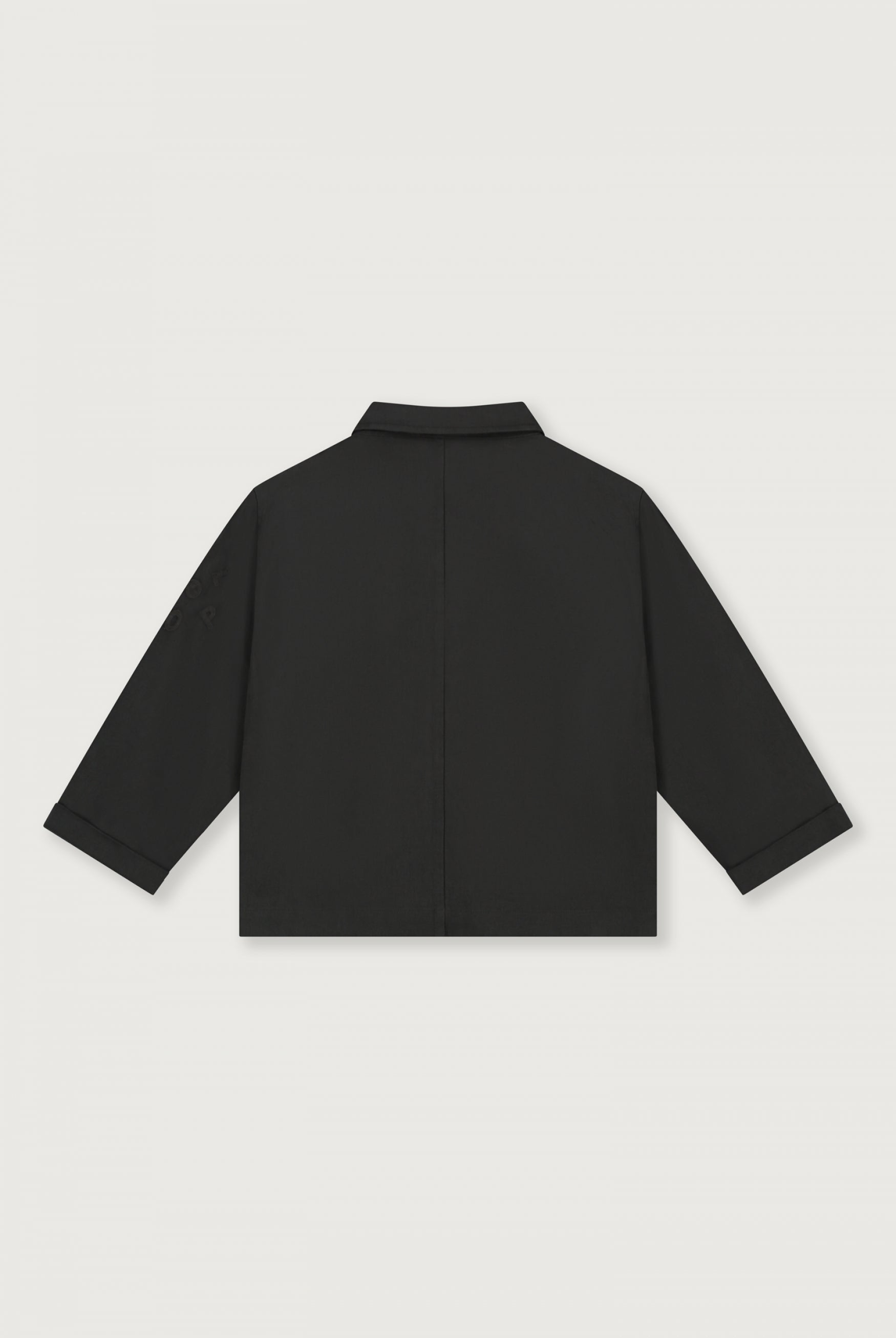 POP Twill Overshirt | Nearly Black