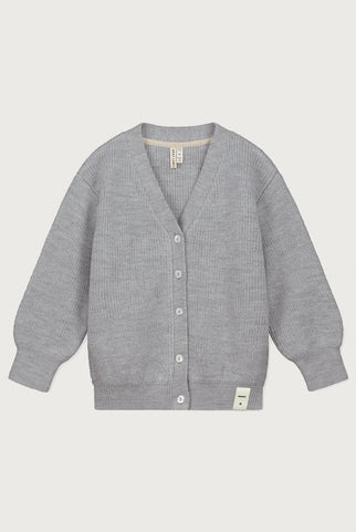 Strickjacke | Grey Melange