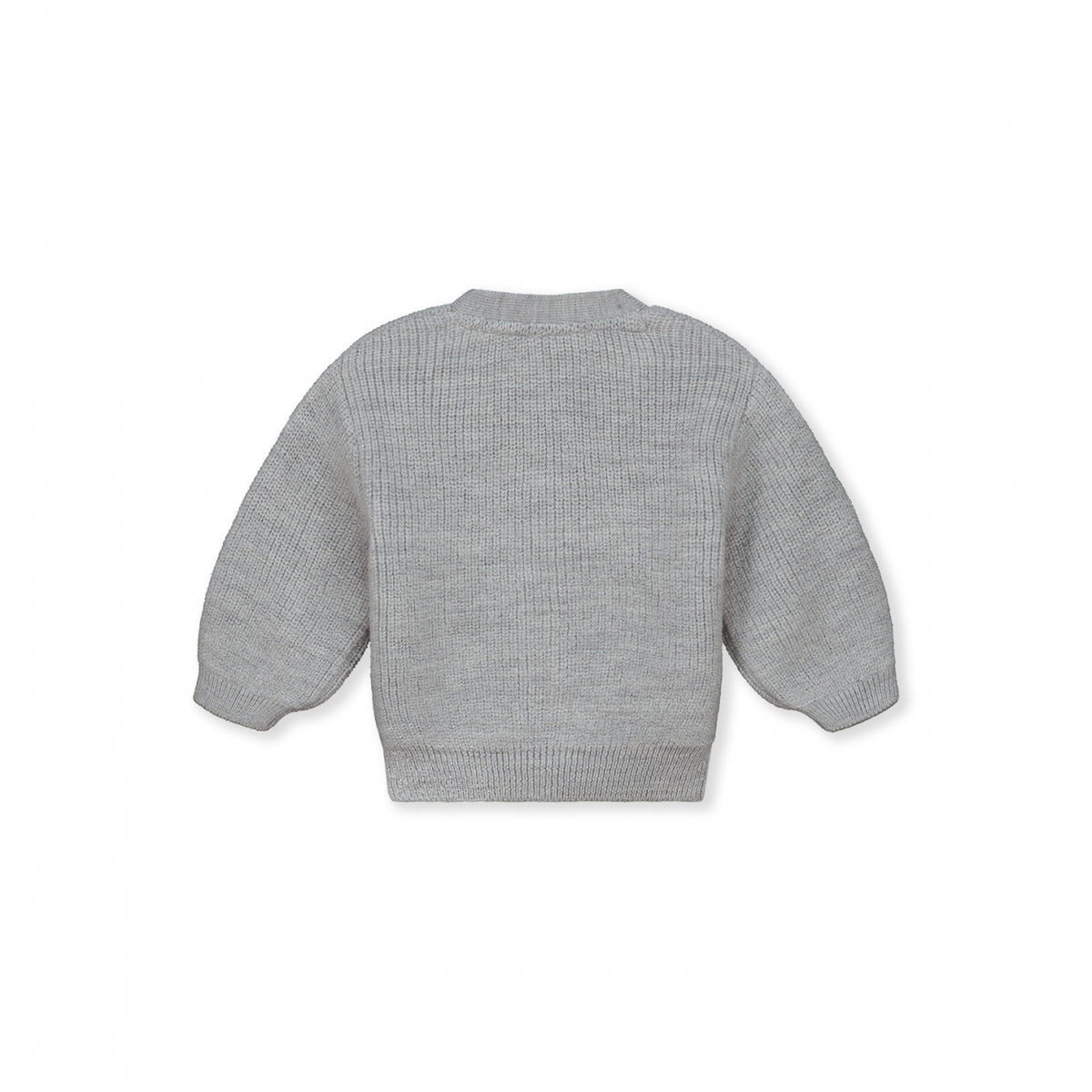 Baby Knitted Cardigan RWS | Grey Melange