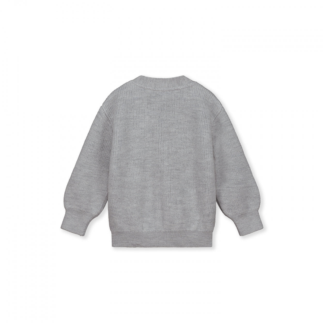 Knitted Cardigan RWS | Grey Melange